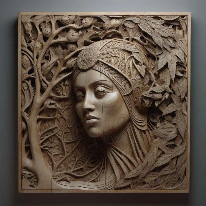 نموذج ثلاثي الأبعاد لآلة CNC 3D Art 